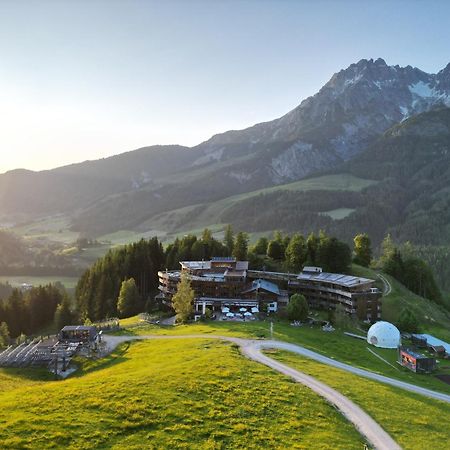Holzhotel Forsthofalm Leogang Exterior photo
