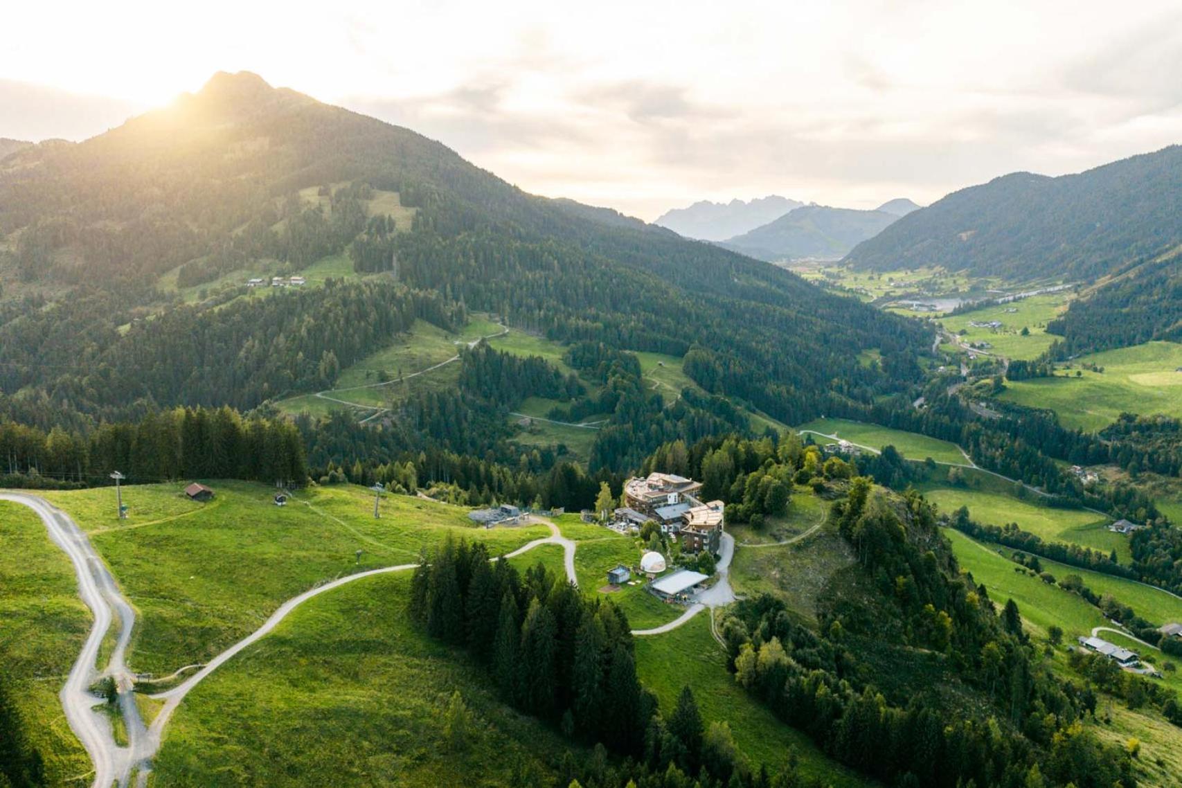 Holzhotel Forsthofalm Leogang Exterior photo