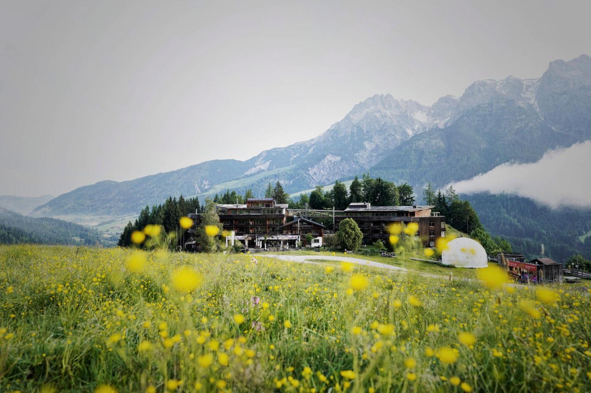 Holzhotel Forsthofalm Leogang Exterior photo