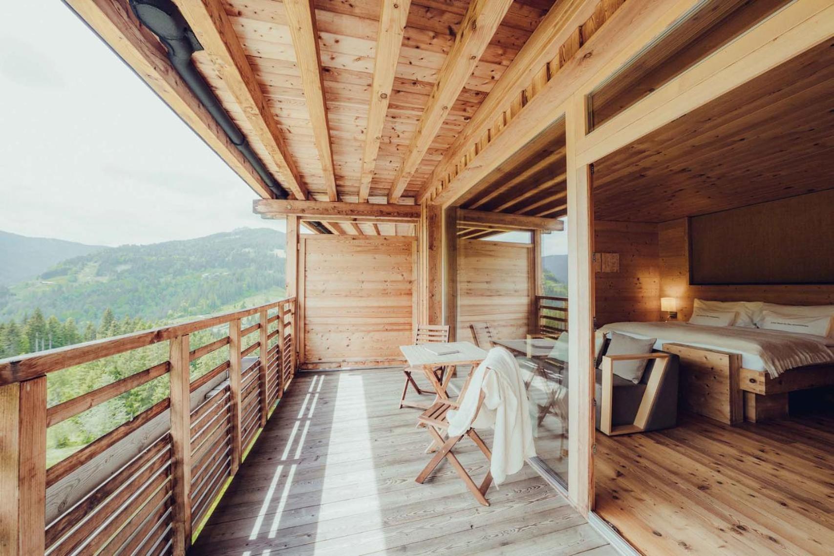 Holzhotel Forsthofalm Leogang Exterior photo