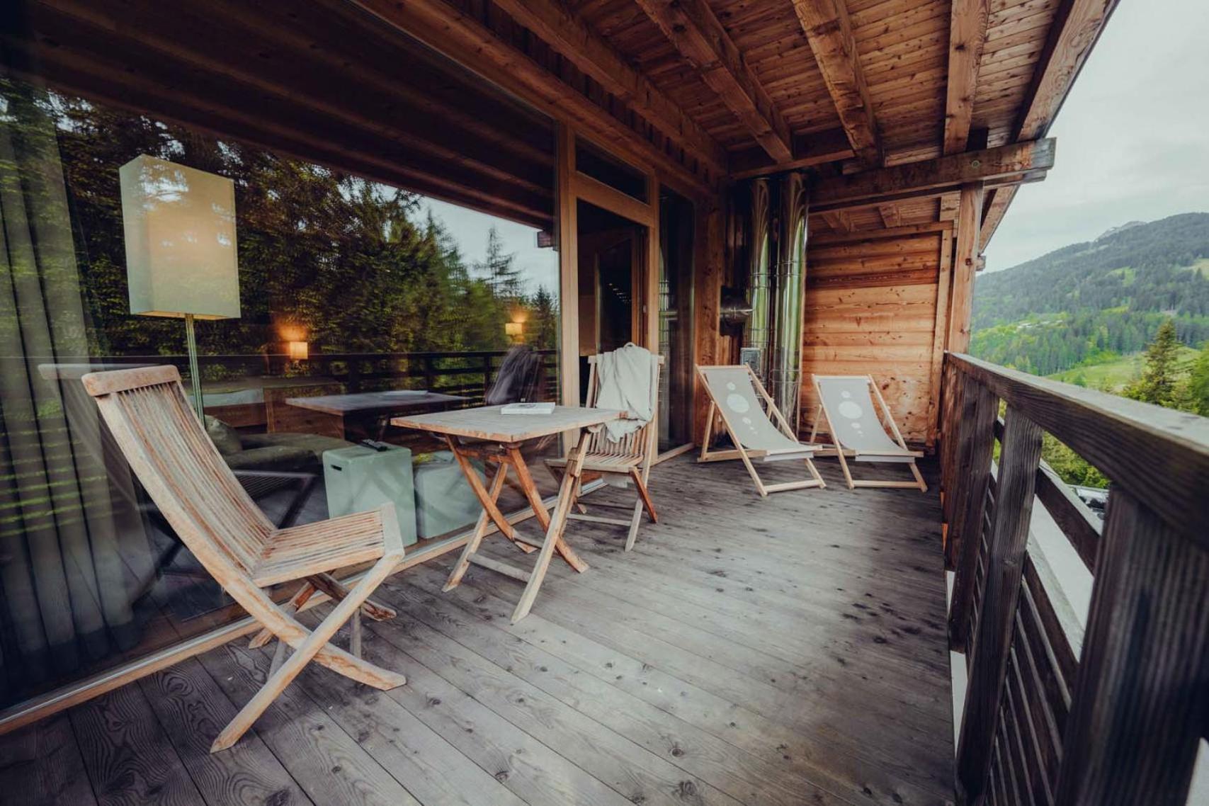 Holzhotel Forsthofalm Leogang Exterior photo