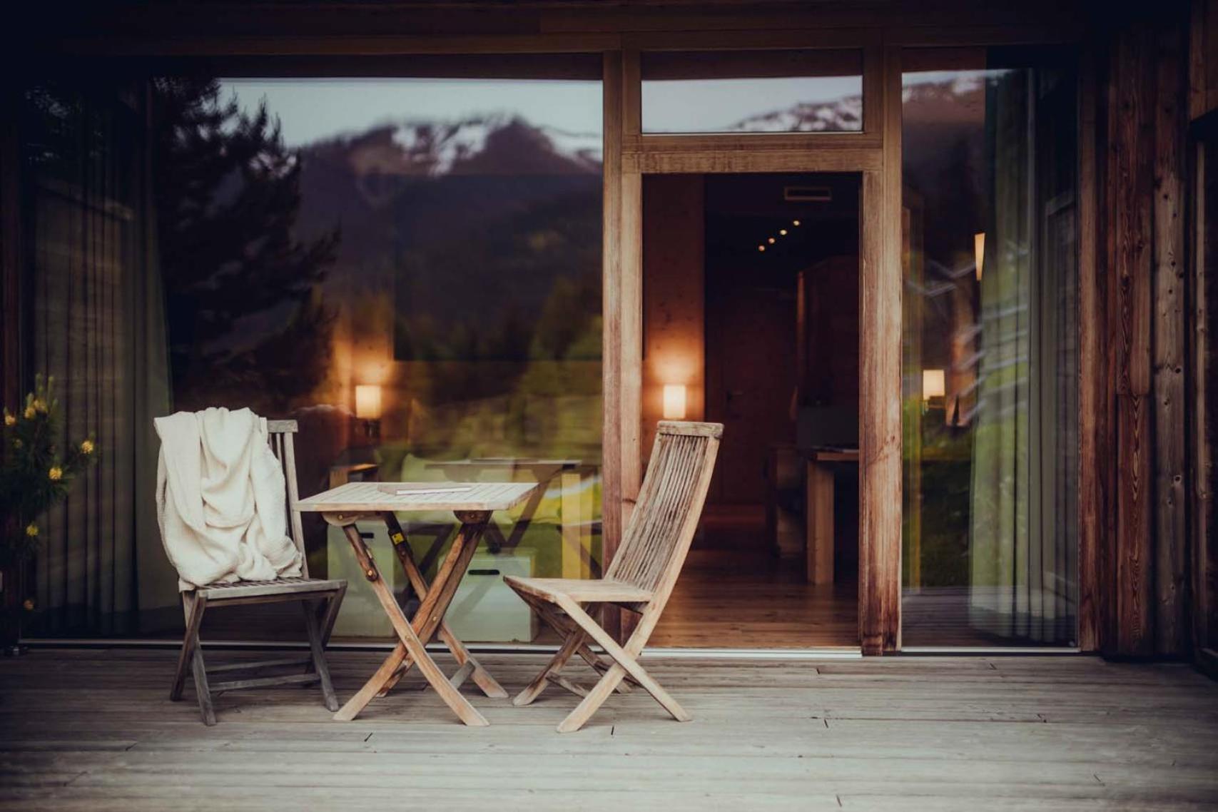Holzhotel Forsthofalm Leogang Exterior photo