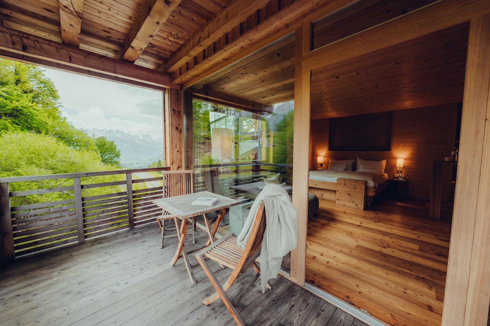 Holzhotel Forsthofalm Leogang Exterior photo